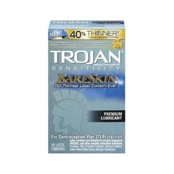 Trojan Bare Skin Condoms 10Pk | 22600926740 | Discreet Personal Wellness