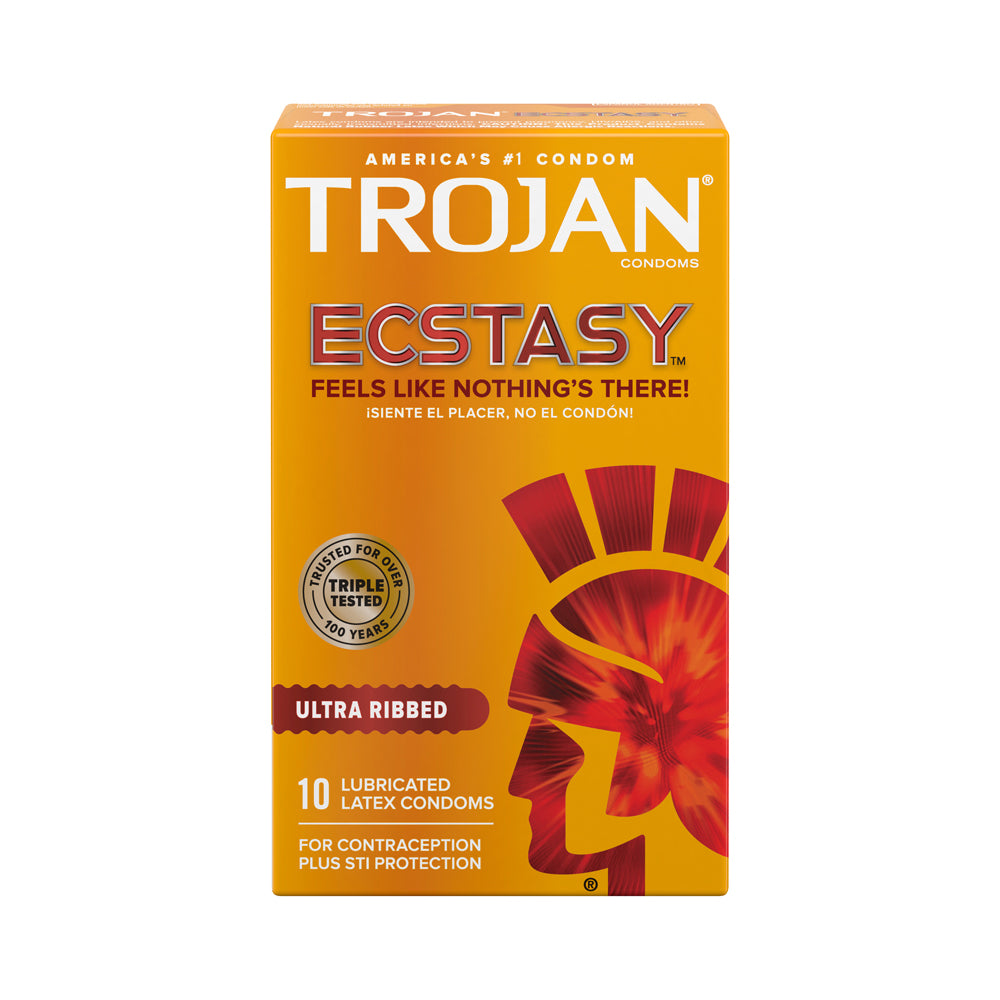 Trojan Ecstasy (10ct) | 22600947325 | Discreet Personal Wellness