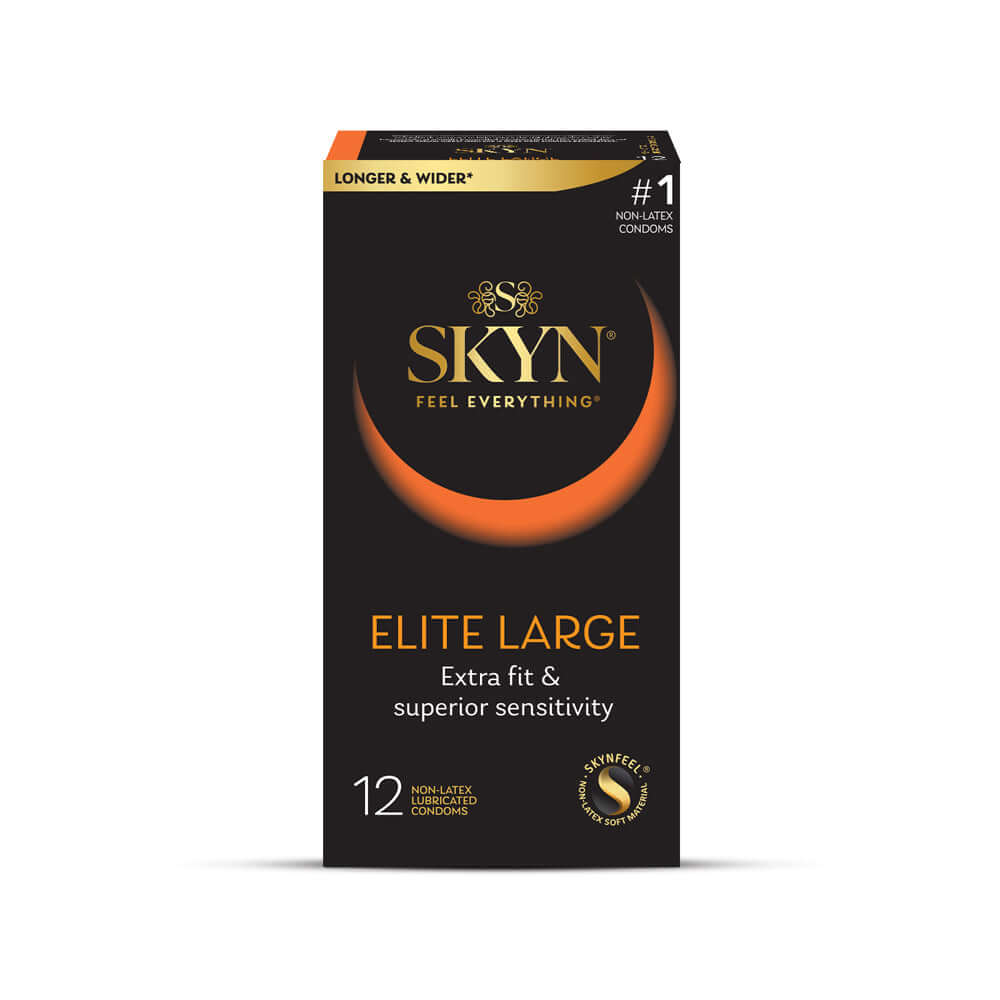 Lifestyles Skyn Elite Large Condoms 12Pk | 70907274125 | Discreet Personal Wellness