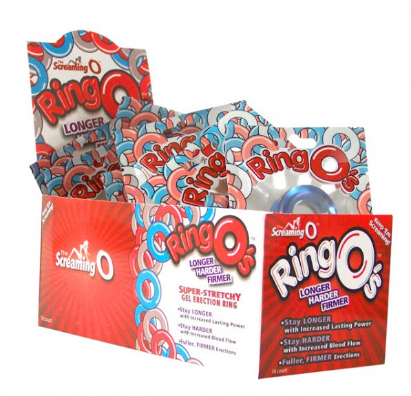 Ring O In Pop Box Assorted 18 Ct Display | 10854885001389 | Discreet Personal Wellness