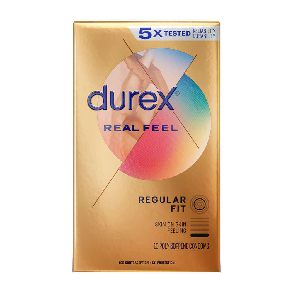 Durex Avanti Real Feel Non-Latex Condoms 10 Pk | 302340894562 | Discreet Personal Wellness