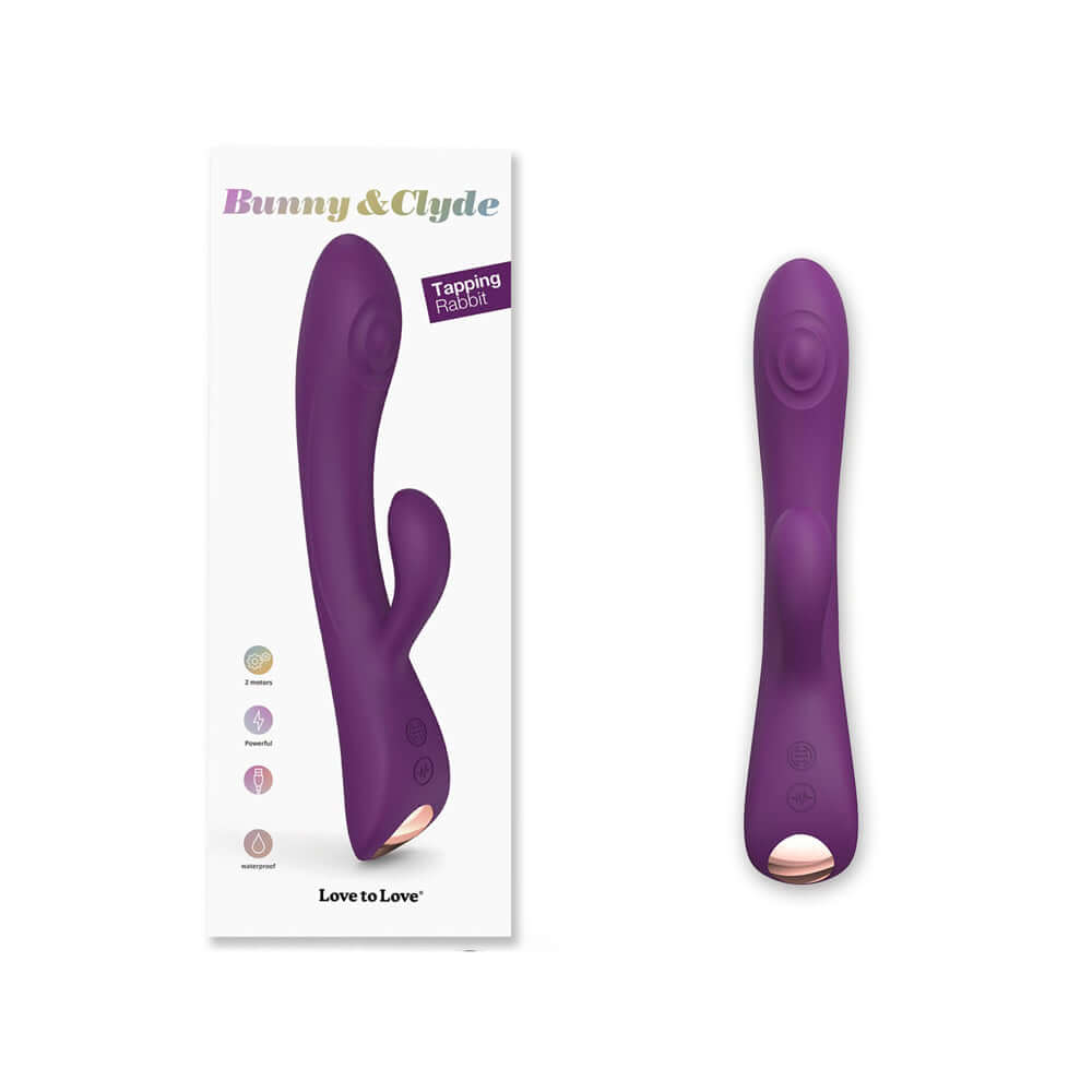 Love To Love Bunny & Clyde Purple Rain | 3700436032626 | Discreet Personal Wellness