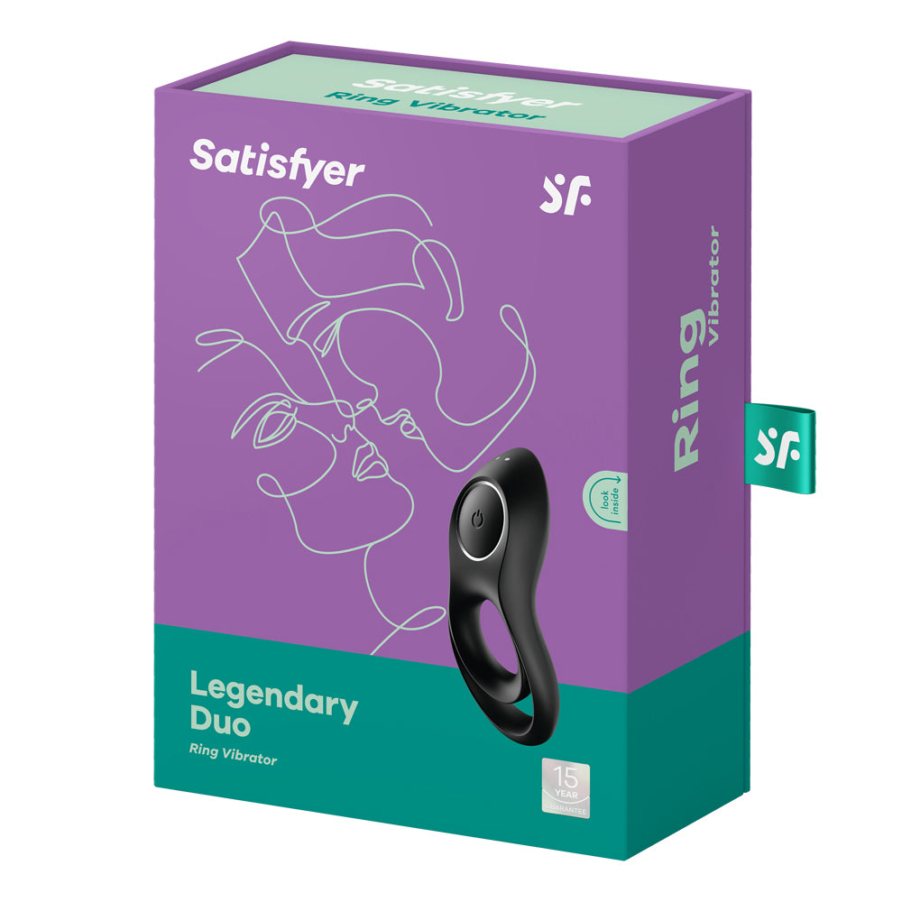 Legendary Duo Vibrating Penis Ring | 4061504009902 | Discreet Personal Wellness