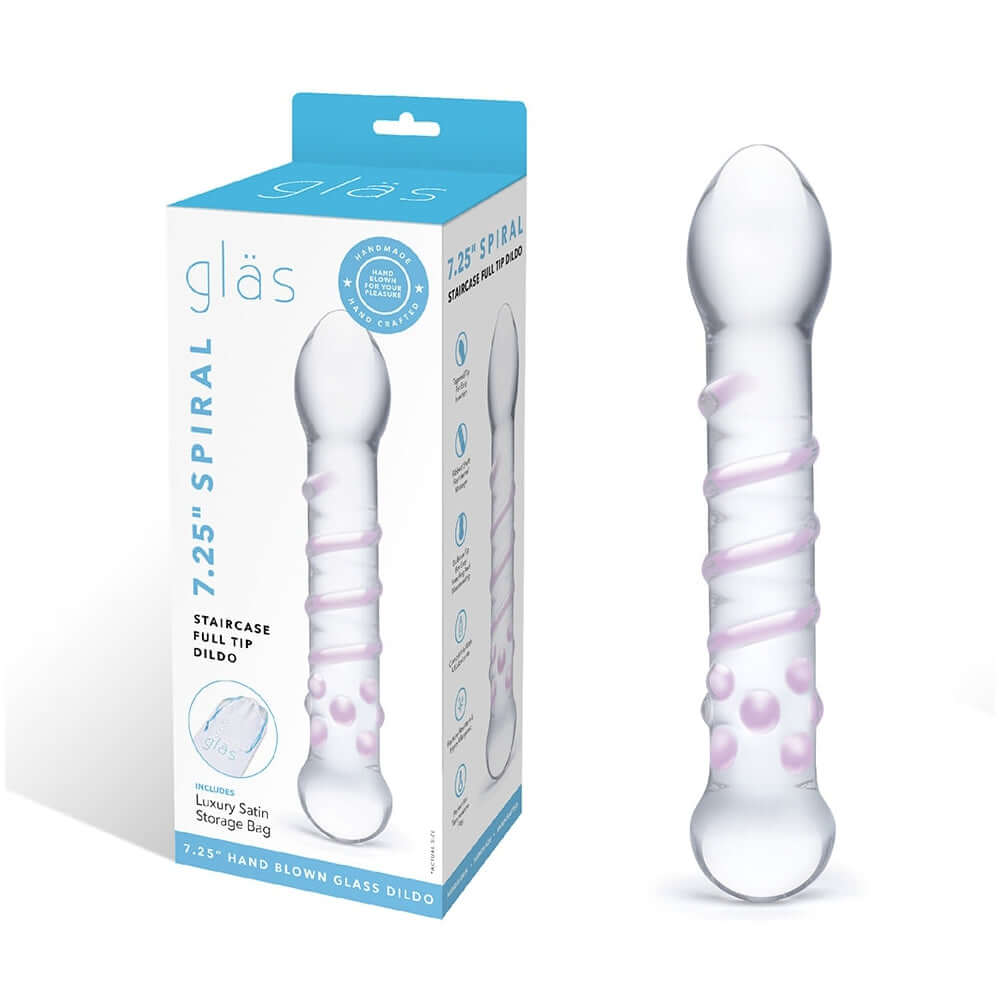 Spiral Staircase Full Dildo | 4890808062746 | Discreet Personal Wellness