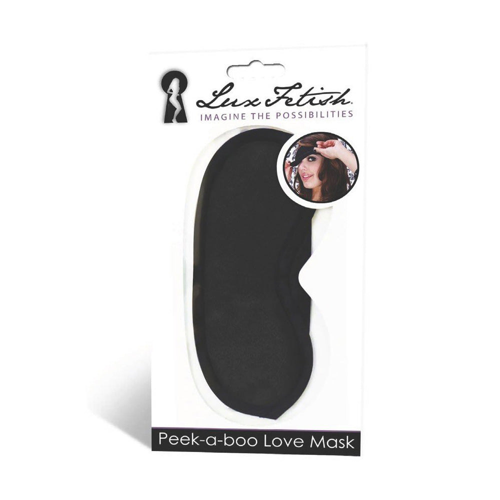 Peek-A-Boo Love Mask Black | 4890808105030 | Discreet Personal Wellness