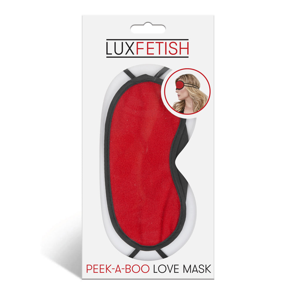 Peek-A-Boo Love Mask Red | 4890808105054 | Discreet Personal Wellness