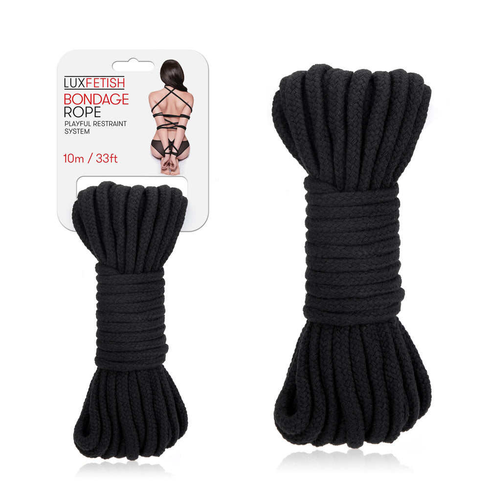 Lux Fetish Bondage Rope 10M | 4890808238509 | Discreet Personal Wellness