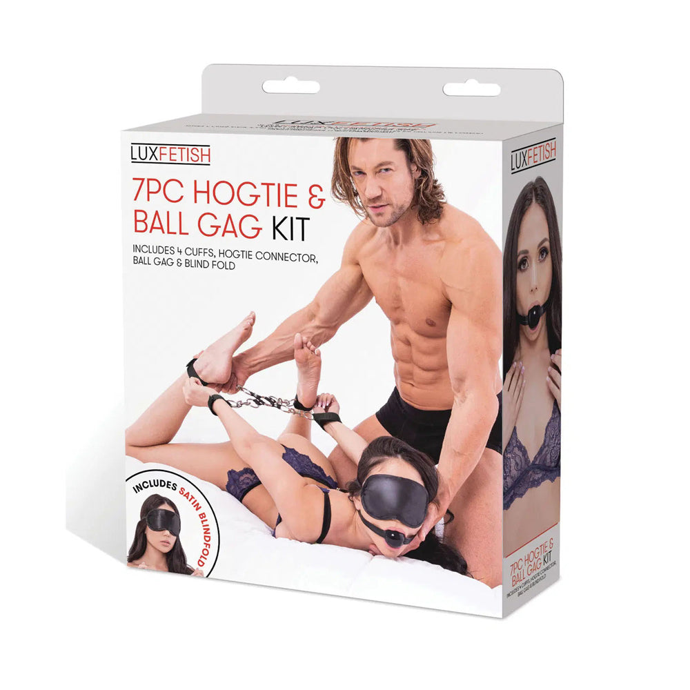 7Pc Hogtie & Ball Gag Kit | 4890808279342 | Discreet Personal Wellness