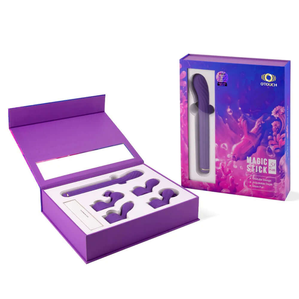Magic Stick Multi Functioning Vibrator S1 Plus Purple | 4897127060316 | Discreet Personal Wellness