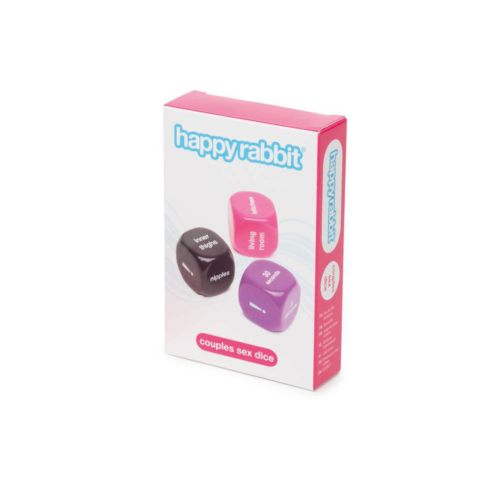 Happy Rabbit Couple's Dice | 5060020007903 | Discreet Personal Wellness