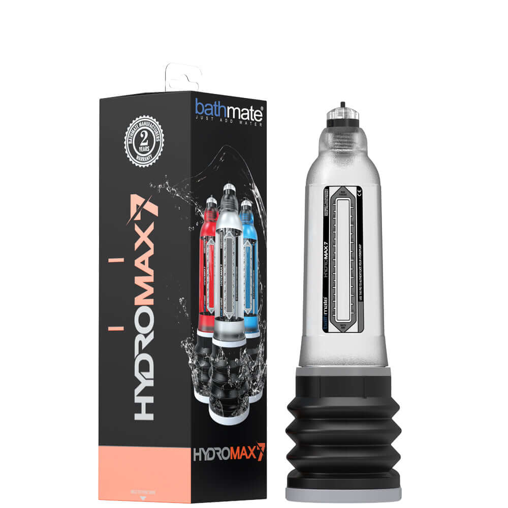 Bathmate Hydromax 7 Crystal Clear | 5060140209560 | Discreet Personal Wellness