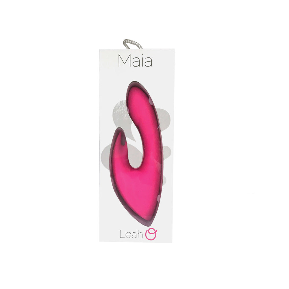 Leah USB Rechargable Silicone 10-Function Rabbit Vibrator Pink | 5060311470676 | Discreet Personal Wellness