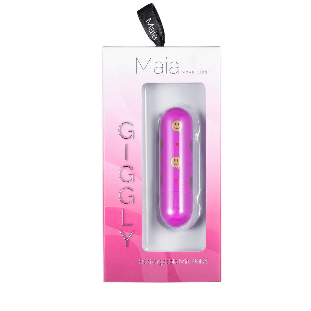 Maia Giggly Bullet Smiling Face | 5060311473479 | Discreet Personal Wellness