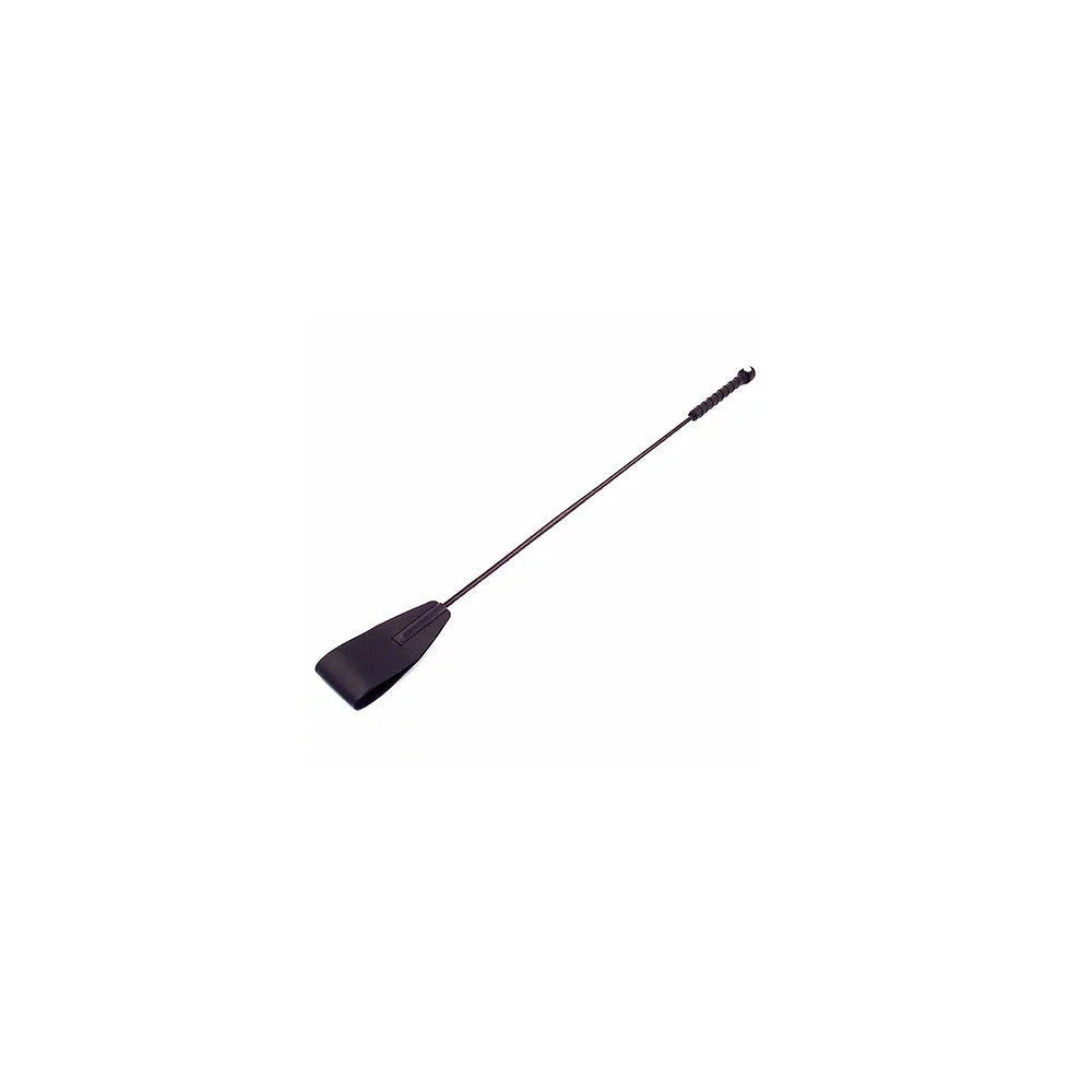 Leather Riding Crop Black | 5060363861552 | Discreet Personal Wellness