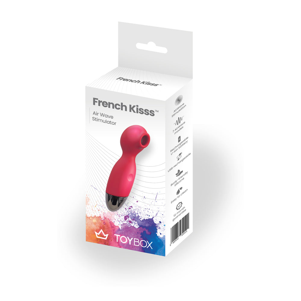 French Kiss Air Wave Stimulator | 5070000979601 | Discreet Personal Wellness