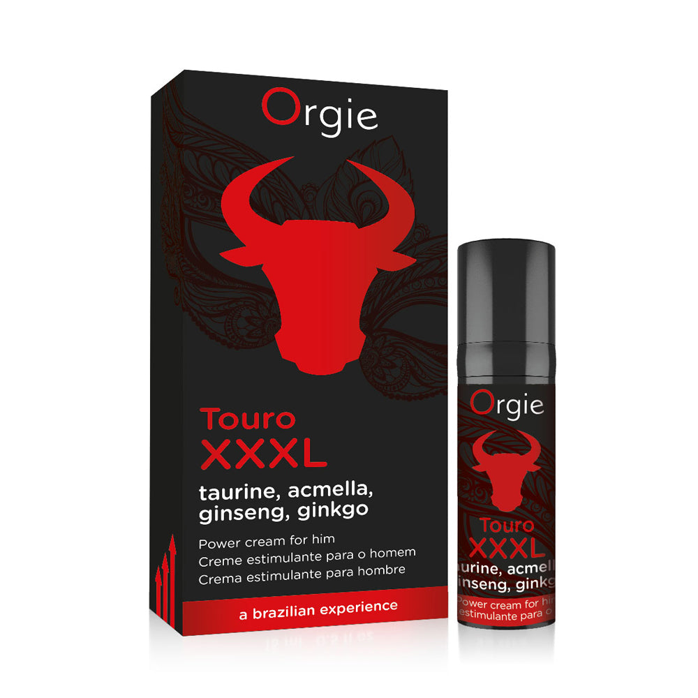 Orgie Touro XXXL Erection Enhancer And Enlarger Cream | 5600742917724 | Discreet Personal Wellness