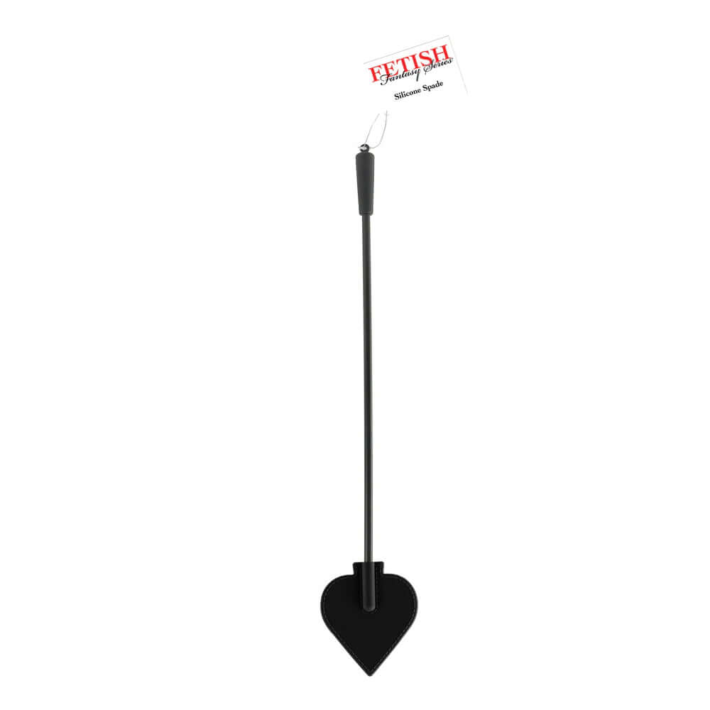Fetish Fantasy Series Silicone Spade Black | 603912334302 | Discreet Personal Wellness