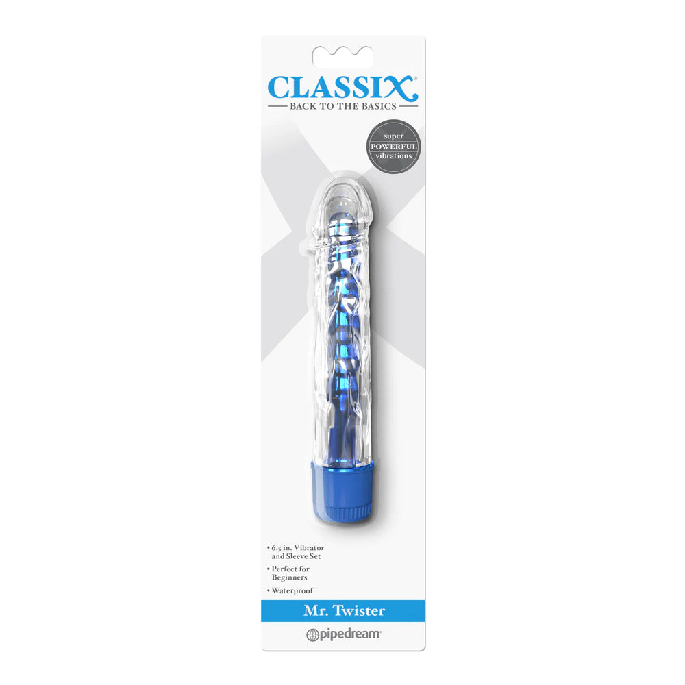 Classix Mr. Twister Blue | 603912755664 | Discreet Personal Wellness