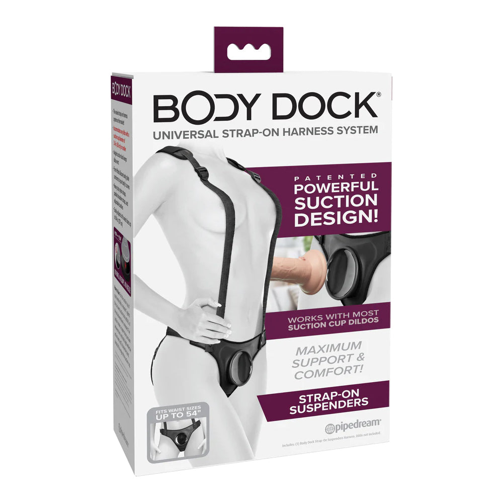 Body Dock Strap-On Suspenders | 603912774054 | Discreet Personal Wellness