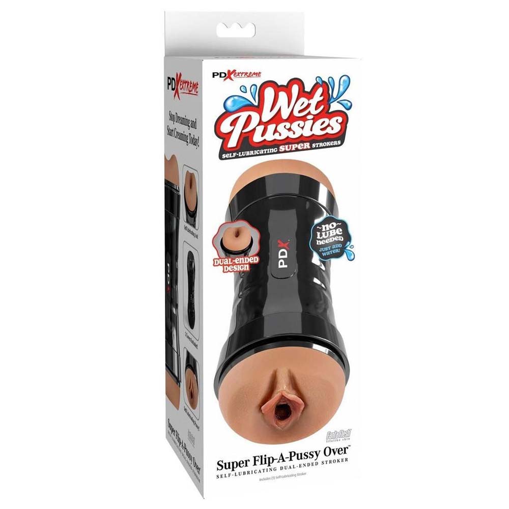 Pdx Extreme Super Flip-A-Vagina Over Brown | 603912777581 | Discreet Personal Wellness