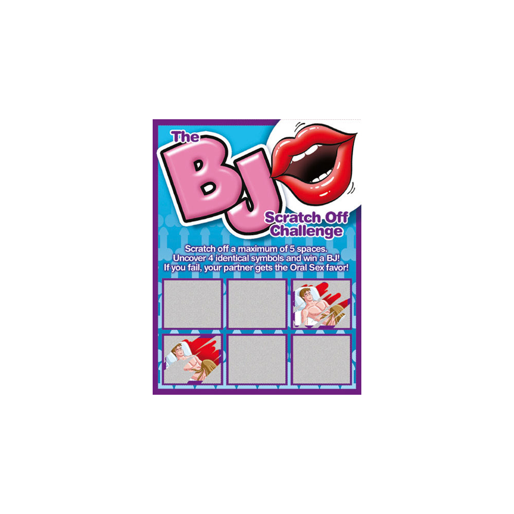 The Bj Scratch Off Challenge Scratchers | 623849400420 | Discreet Personal Wellness