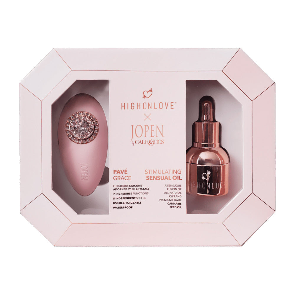 High On Love Pave Grace Gift Set | 628250123616 | Discreet Personal Wellness