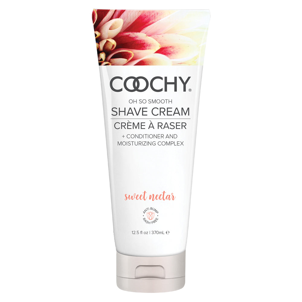 Coochy Shave Cream Sweet Nectar 12.5 oz. | 638258900706 | Discreet Personal Wellness