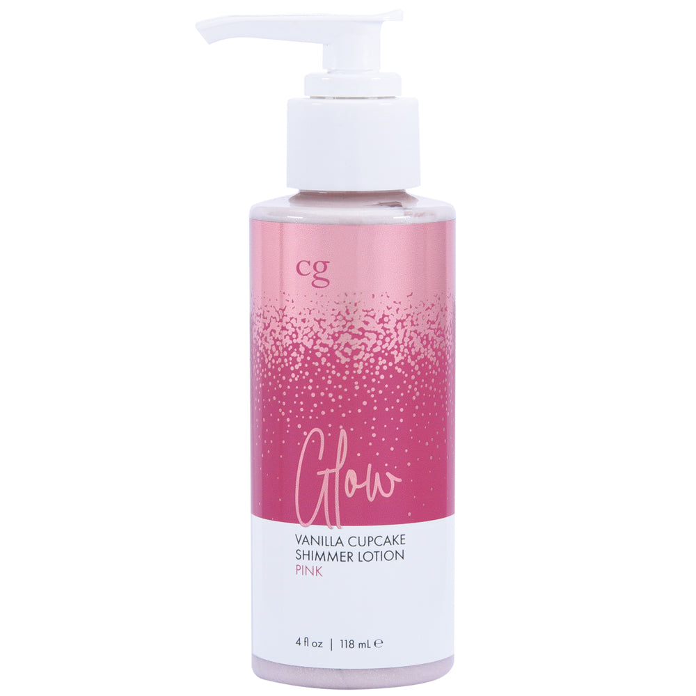 Cgc Vanilla Cupcake Fragranced Shimmer Lotion Pink 4 oz. | 638258904469 | Discreet Personal Wellness