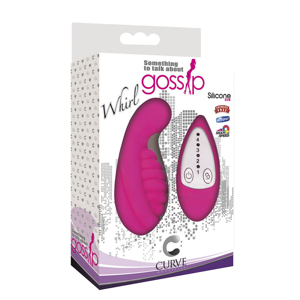 Gossip Whirl - Magenta | 642610430565 | Discreet Personal Wellness