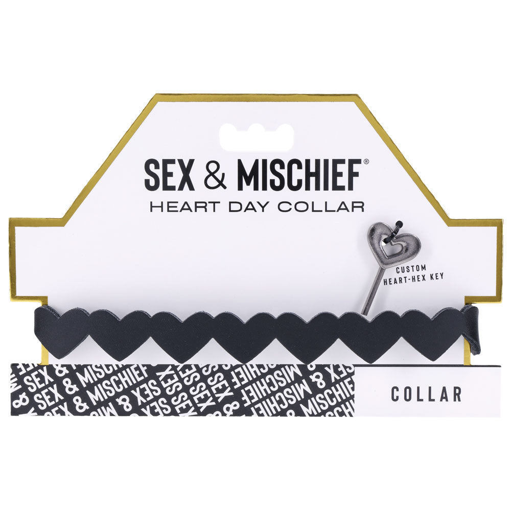 S&M Heart Day Collar | 646709098506 | Discreet Personal Wellness