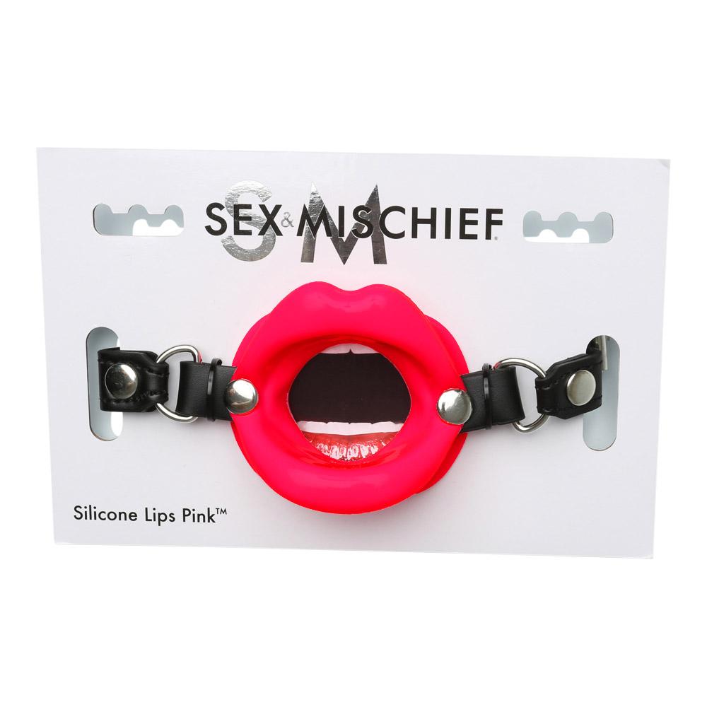 S&M Silicone Lips Red | 646709099435 | Discreet Personal Wellness