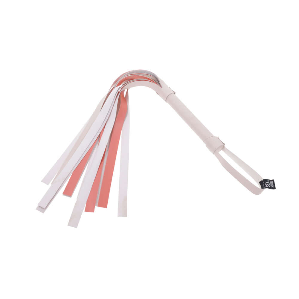 Peaches 'N CreaMe Stripe Flogger | 646709099671 | Discreet Personal Wellness