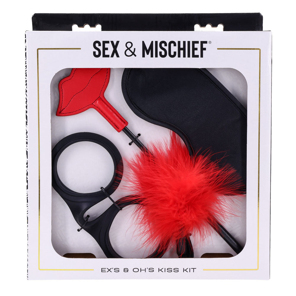 Ex's & Oh's Kiss Kit | 646709099855 | Discreet Personal Wellness