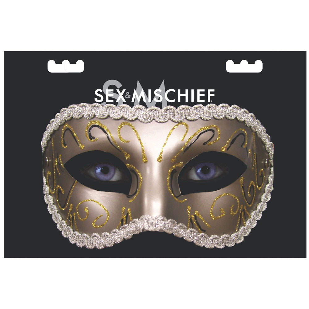 S&M Masquerade Mask | 646709100810 | Discreet Personal Wellness