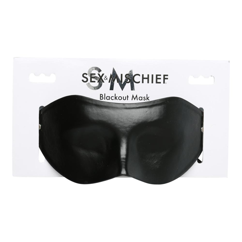 S&M Blackout Mask | 646709100889 | Discreet Personal Wellness