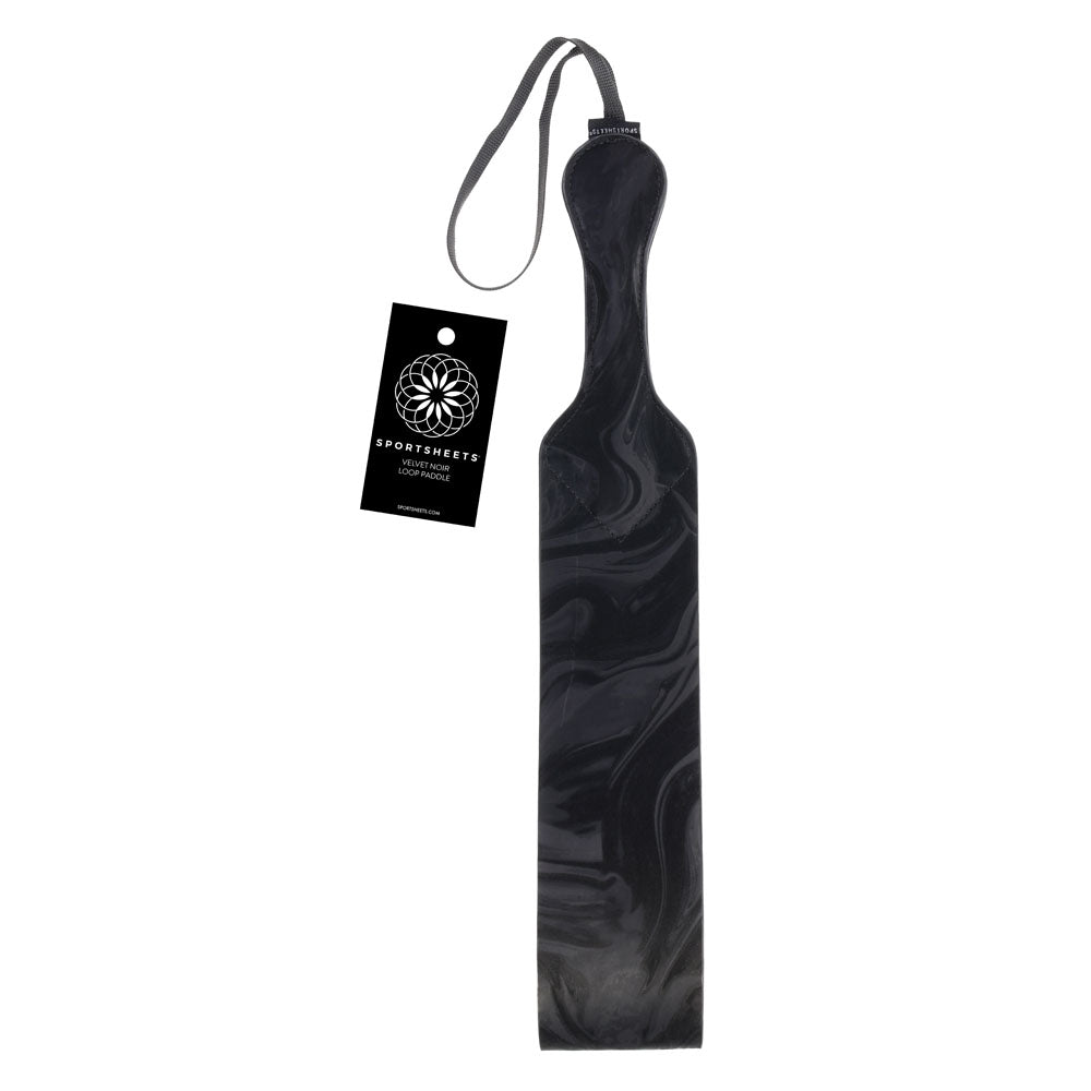 Velvet Noir Loop Paddle | 646709370084 | Discreet Personal Wellness