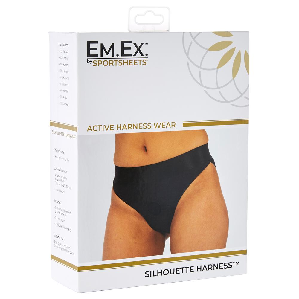 Em.Ex Silhouette Harness 2Xl | 646709661069 | Discreet Personal Wellness