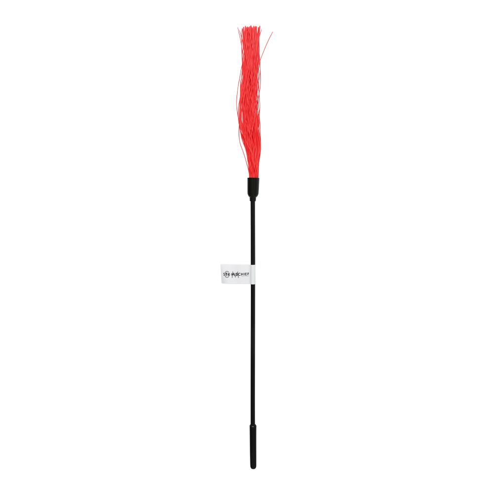14" Medium Rubber Whip (Red) | 646709730031 | Discreet Personal Wellness