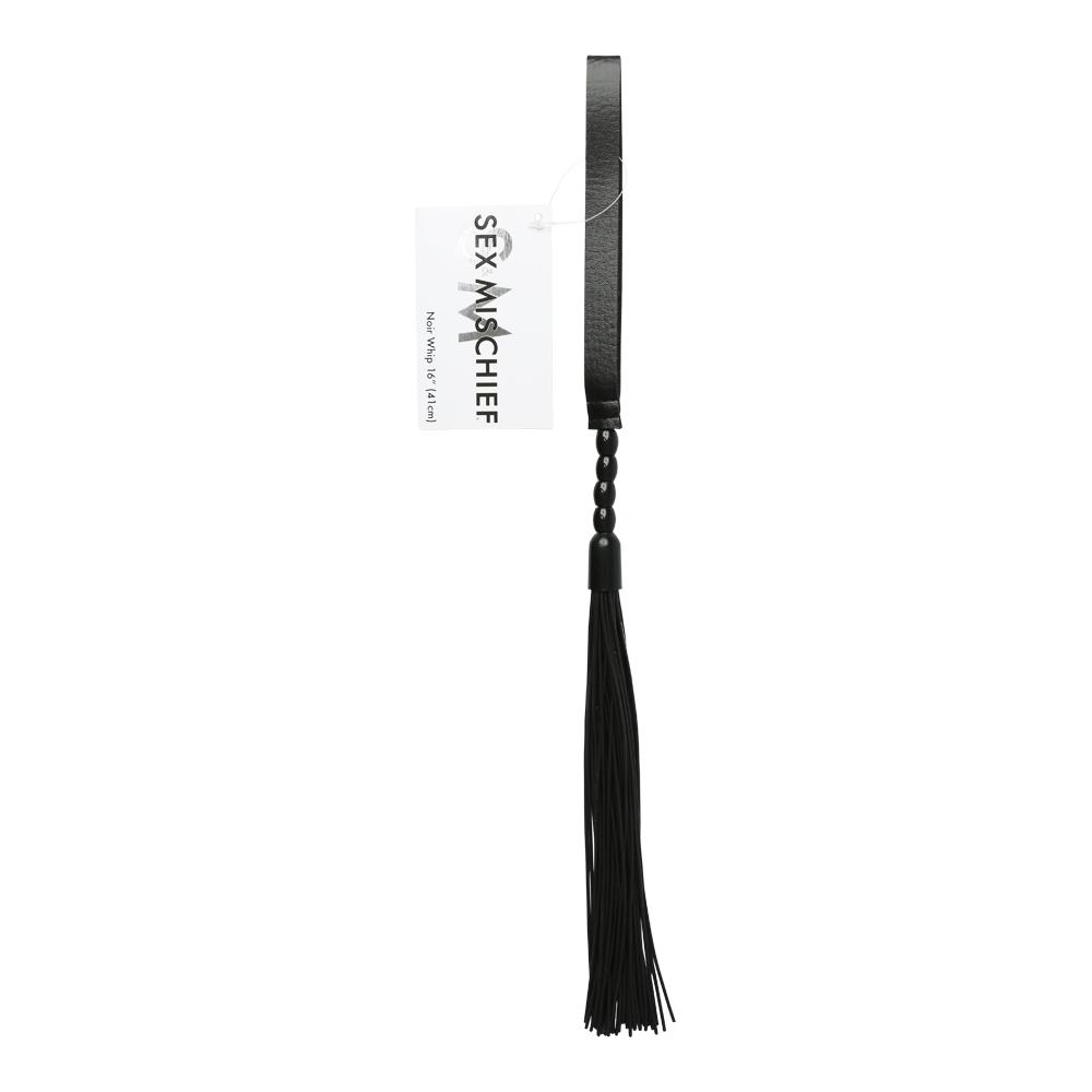 S&M Beaded Flogger Noir | 646709921248 | Discreet Personal Wellness