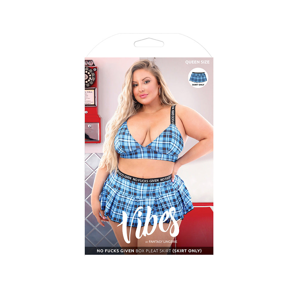 No funs Given Box Pleat Skirt - Queen Size Boxed | 657447081798 | Discreet Personal Wellness