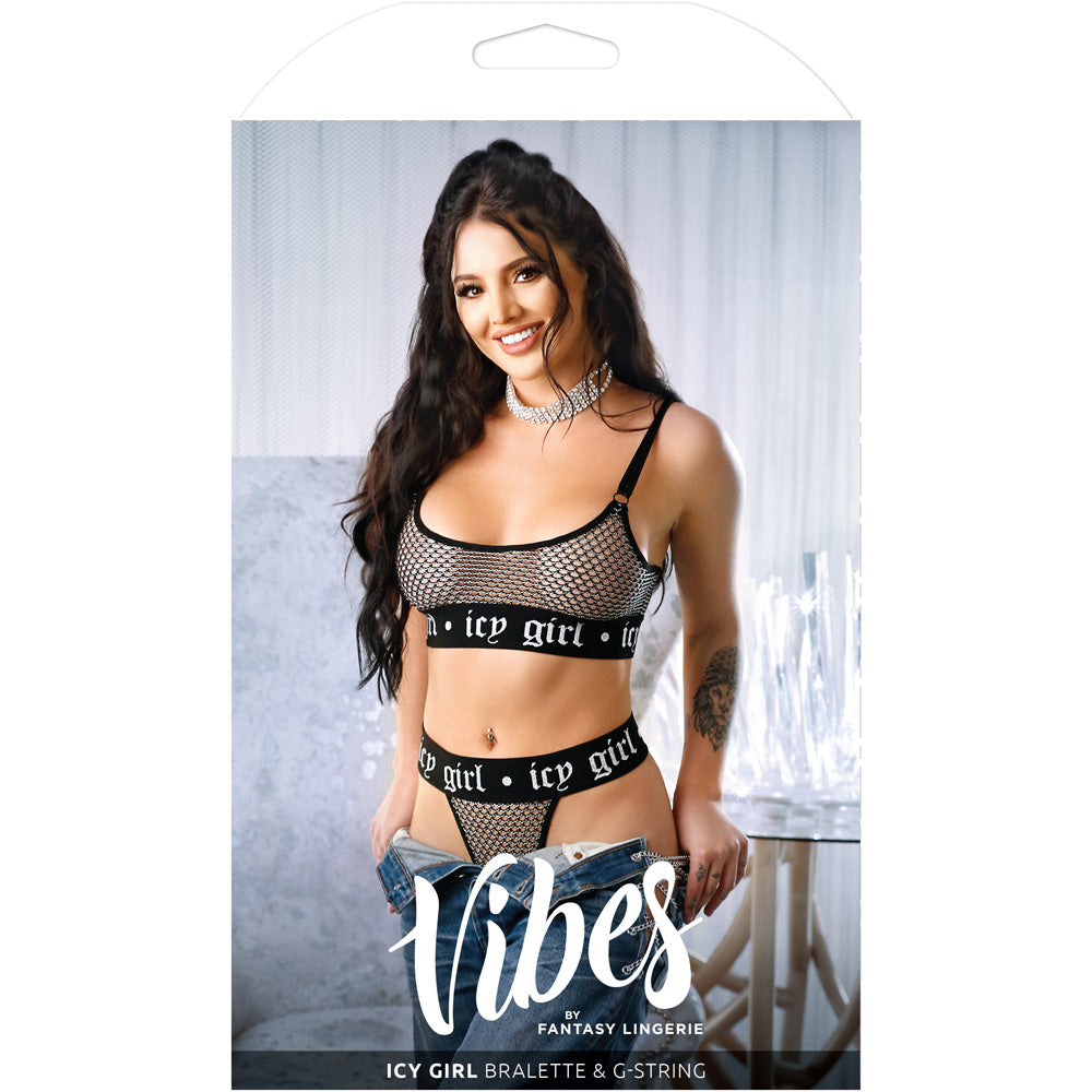 Icy Girl Bralette & G-String S/M | 657447087271 | Discreet Personal Wellness