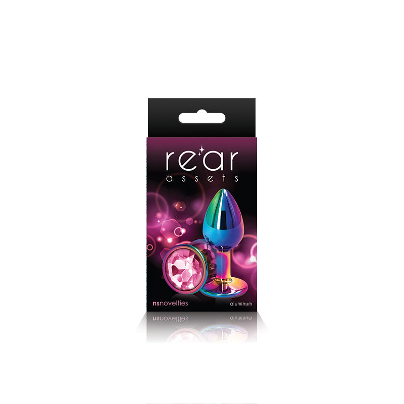 Rear Assets Mulitcolor Small Pink | 657447102950 | Discreet Personal Wellness