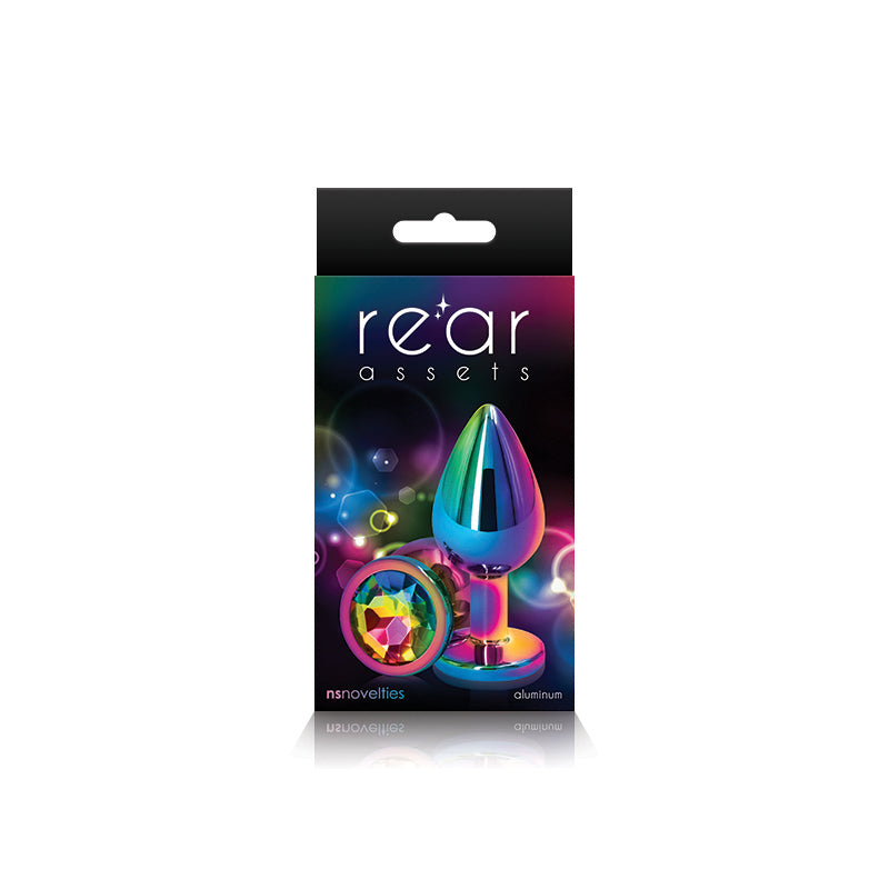 Rear Assets Mulitcolor Medium Rainbow | 657447102998 | Discreet Personal Wellness