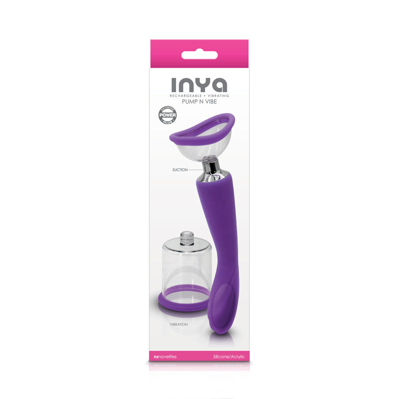 Inya Pump And Vibe Purple | 657447103421 | Discreet Personal Wellness