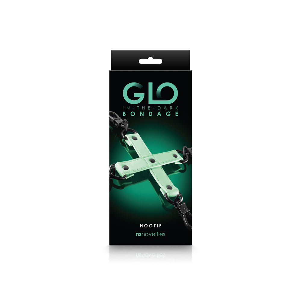 Glo Bondage Hog Tie Green | 657447104053 | Discreet Personal Wellness