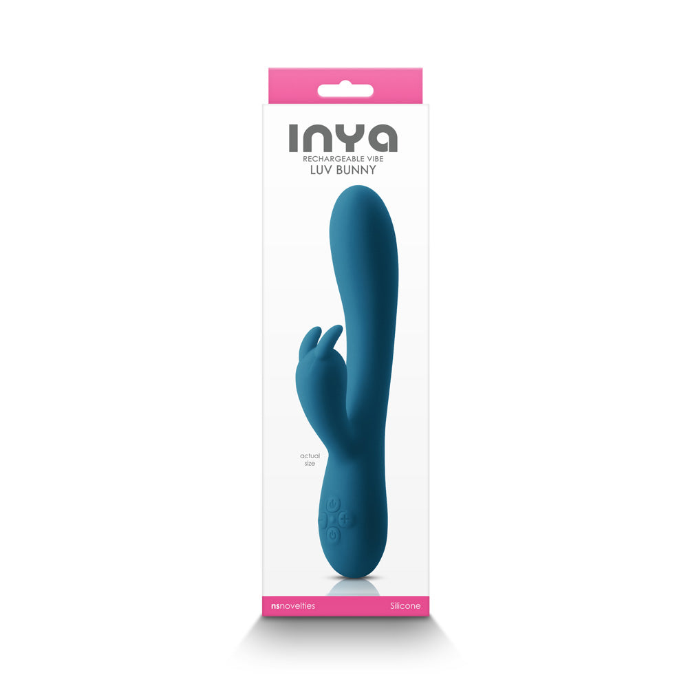 Inya Luv Bunny Dark Teal | 657447104473 | Discreet Personal Wellness