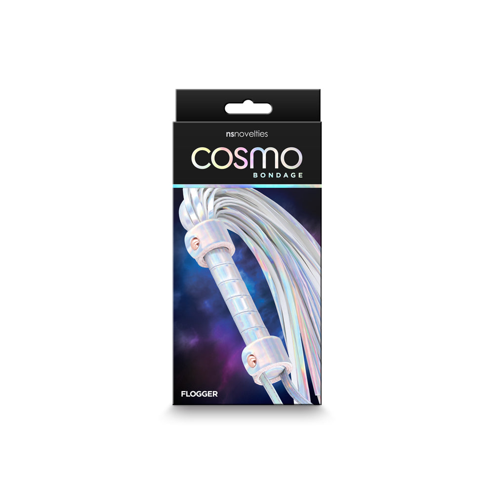 Cosmo Bondage Flogger Rainbow | 657447105692 | Discreet Personal Wellness