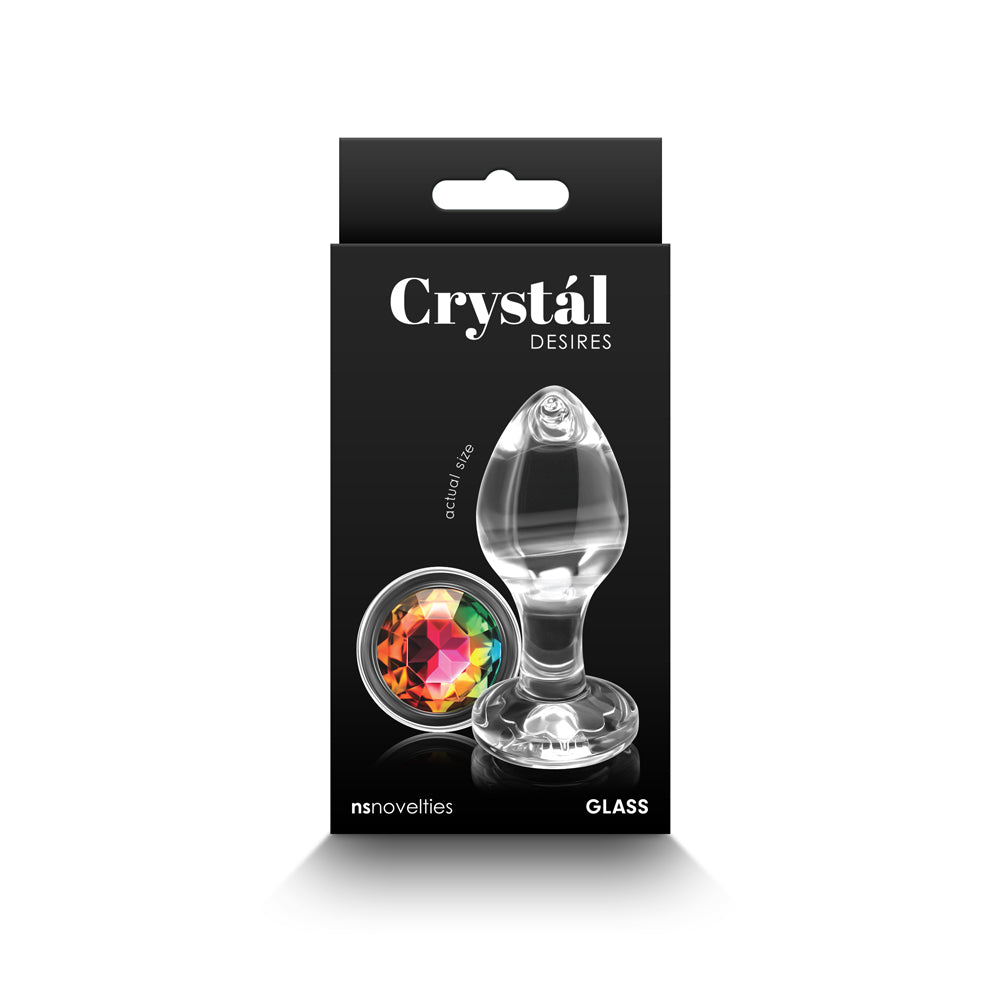 Crystal Desires Rainbow Gem Medium | 657447105982 | Discreet Personal Wellness