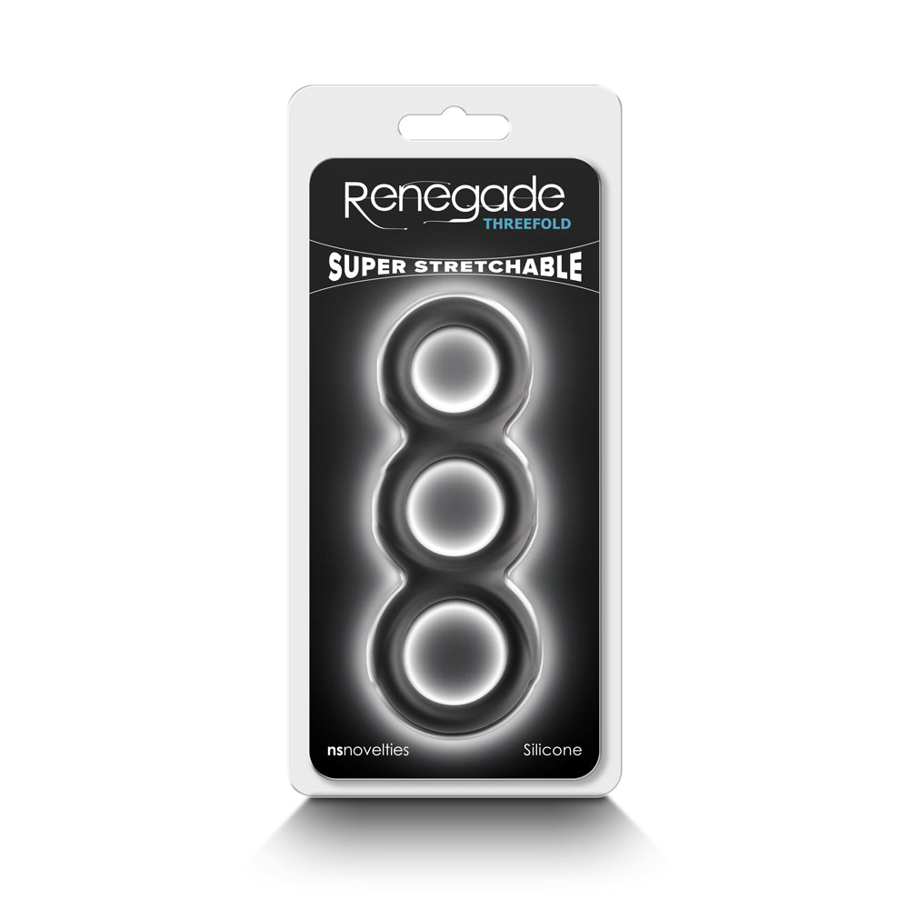 Renegade Threefold Black | 657447106170 | Discreet Personal Wellness