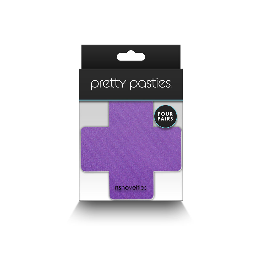 Pretty Pasties Cross I Assorted 4 Pair | 657447107900 | Discreet Personal Wellness